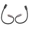 Female to Male MMCX to 2 Pin 0.78mm Adapter Cable for AS10 AS06 AS10 ZST ZS3AS10 Daily Use