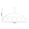 Belt 5 Hole Belt Rack Hanger Shawl Ring Rope Slots Holder Hook Organizer Holder Storage Hanger