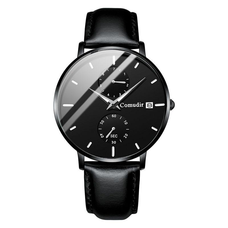 Teenager Ultra-thin Men's Watch Student Fashion Quartz Waterproof Simple Luminous Men's Watch