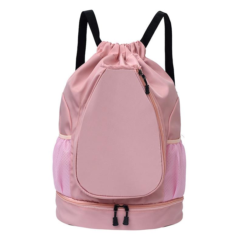 Backpack, Women's Casual Bag, Couple Travel Sports Bag, Large-capacity Drawstring Backpack