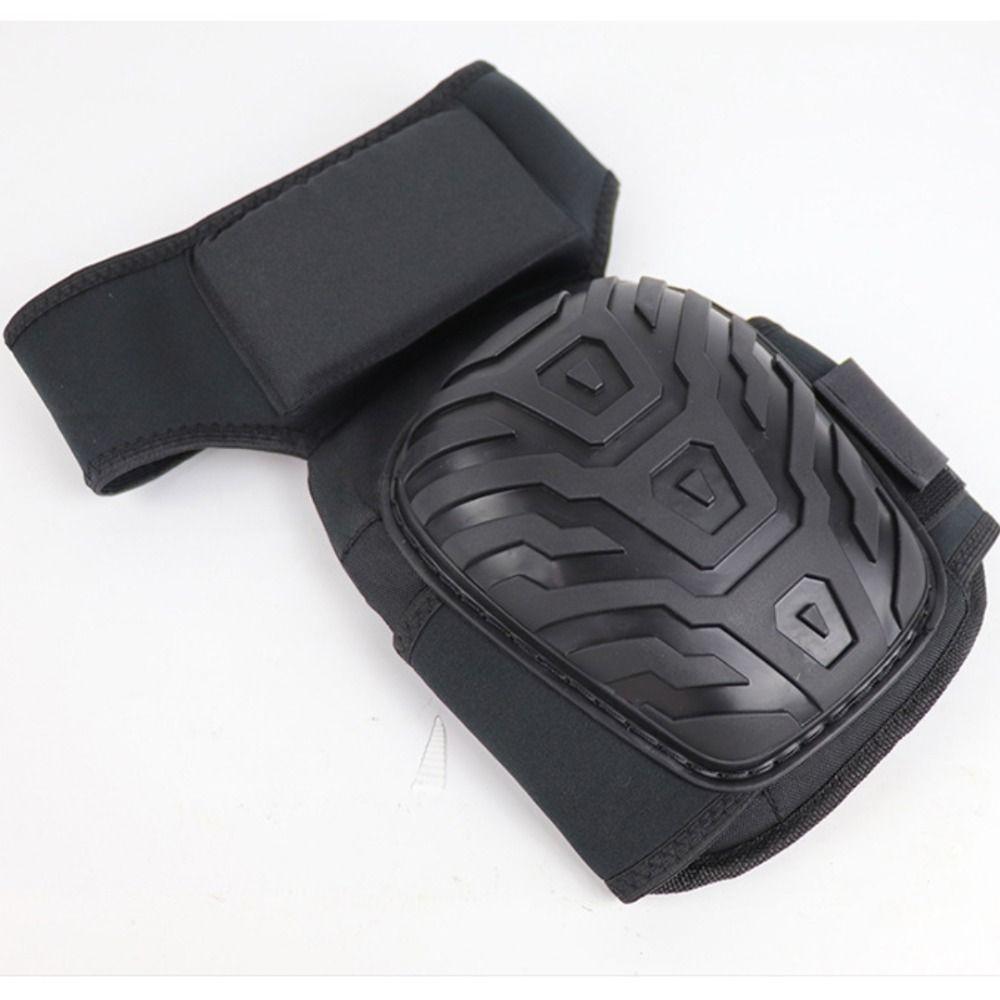 1 Pair EVA Foam Gel Cushioned Knee Pads Gel Pad Anti-Slip Knee Pads Adjustable Knee Pads  Floor Work