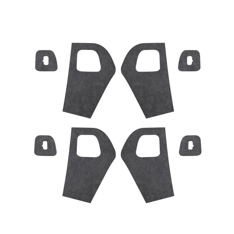 Zhijie R7 Alcantara Car Door Button Ultra-Thin Interior Protective Sticker
