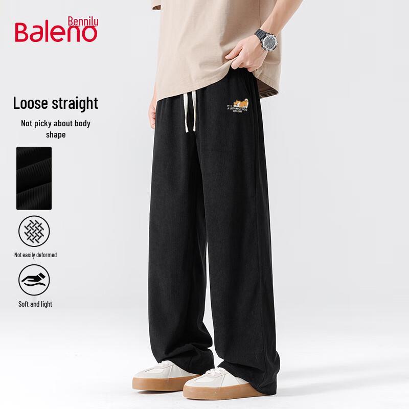 

Baleno Men s JPB Puppy Print Corduroy Straight-Leg Pants M