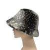 New Spotted Bucket Hat Autumn and Winter Warm Ear Hat Fashion Plush Hat Versatile Imitation Fur Hat