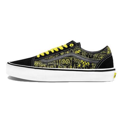 Mike Gigliotti X SpongeBob SquarePants X Skate Old Skool Black Yellow Unisex Sneakers VN0A5FCBZAU
