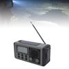 Multifunction Radio Solar Hand Crank Radio   Spker Large Capacity Power Source for Outdoor Lighting Emergency