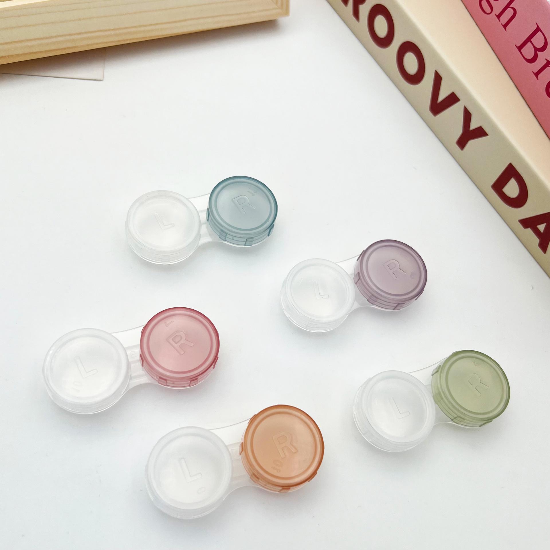 Compact Portable Candy Color Contact Lens Case 56*28*14mm, Model 251