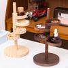 Organisateur de Bijoux Support de Bureau Rotatif Multiusage à 4 Niveaux pour Boucles d'Oreilles Bagues Colliers