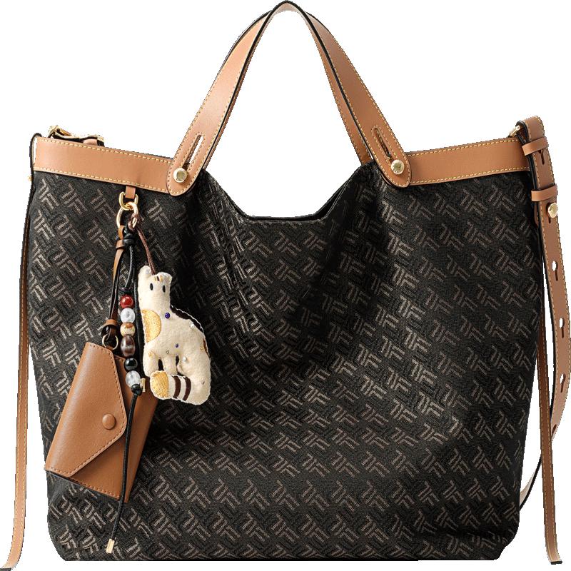 

FION 2025 Women s Light Luxury Tote Shoulder Bag