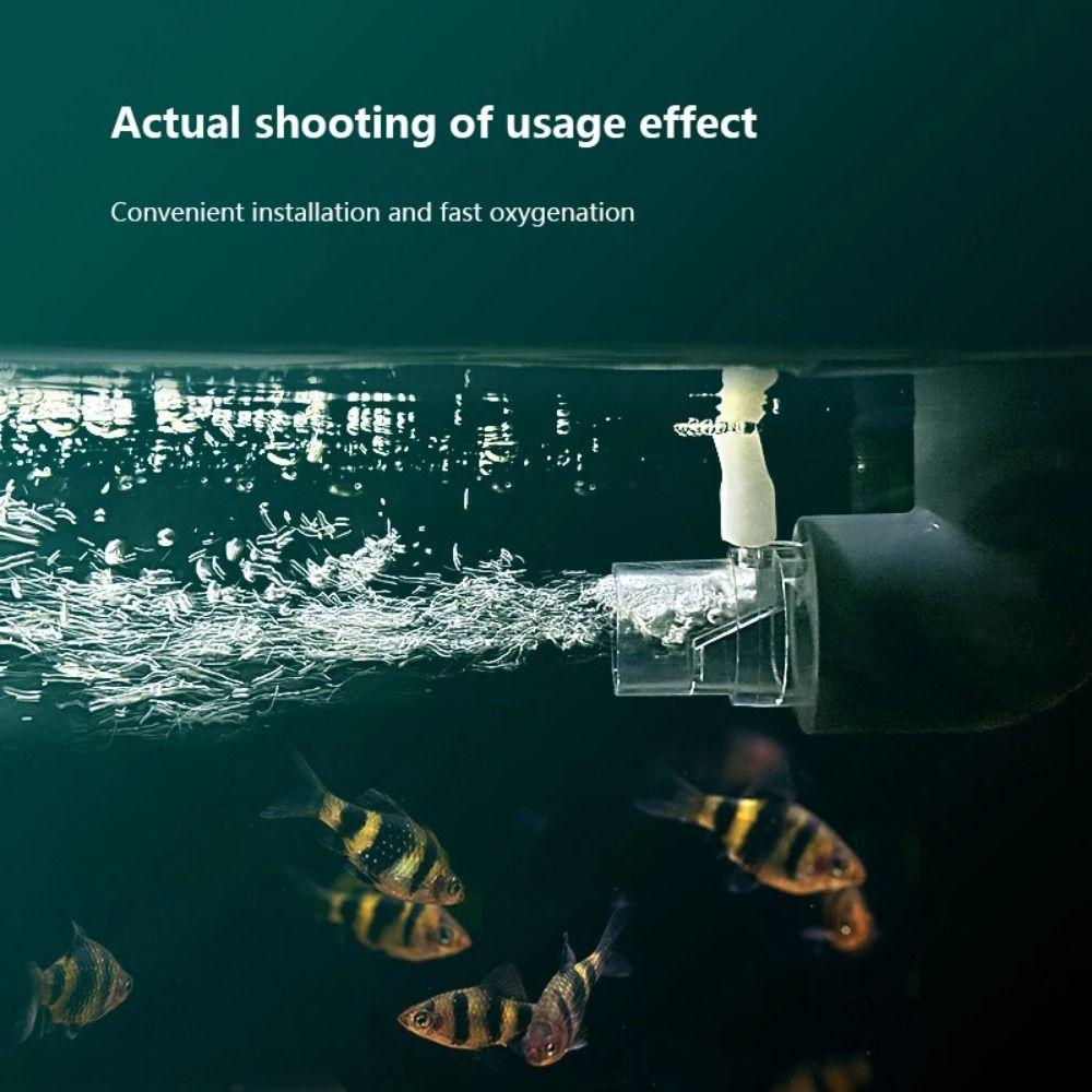 Acrylic Fish Tank Filter Outlet Clear Filter Outlet Pipe Increasing Oxygen Practical Detachable Fish Tank Aeration Outlet