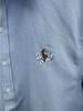 Premium Cotton Oxford Cloth Shirt with Horse Embroidery - Unisex Business Casual