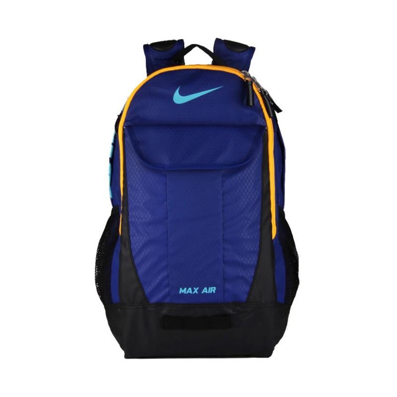 Nike Polyester Backpack Regular Unisex Blue Casual BA4899-455