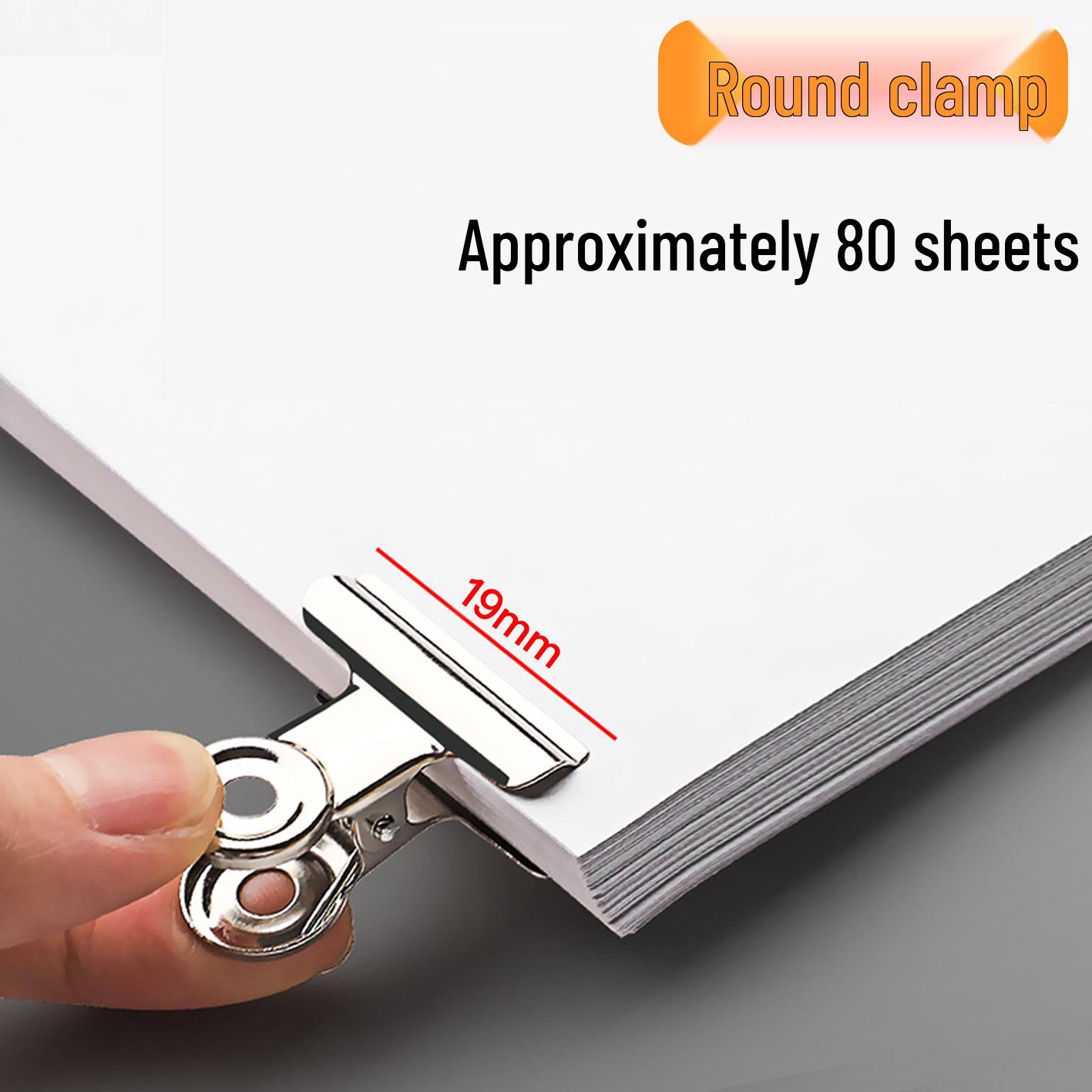 

Electroplated Stainless Steel Mountain-Shaped Clips: Large, Medium, Small. Ideal for Stationery, Drawings, and Ticket Holding.
