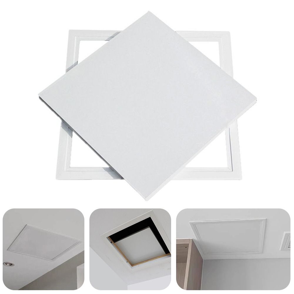 Trapă din Aliaj de Aluminiu cu Orificiu de Inspecție cu Fixare Ușoară, Decor, Panou de Acces Portabil, Universal