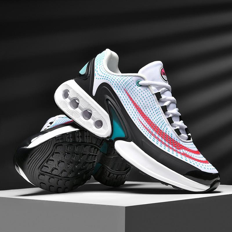 Unisex Cushioned Running Shoes Men Women - Lightweight Breathable Training Sneakers With Air Cushion Sole