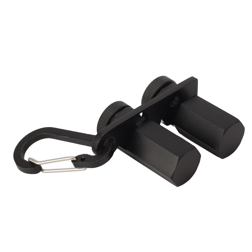 2Pcs Stair Gauge Set Aluminum Alloy Hex Tight Clamping Framing Square Attachment Jigs with Thumb