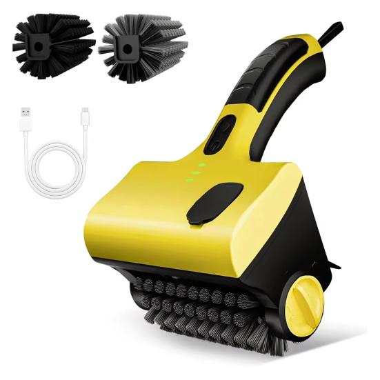 Electric Grill Brush Cordless BBQ Brush Rechargeable Barbecue Grill Cleaner