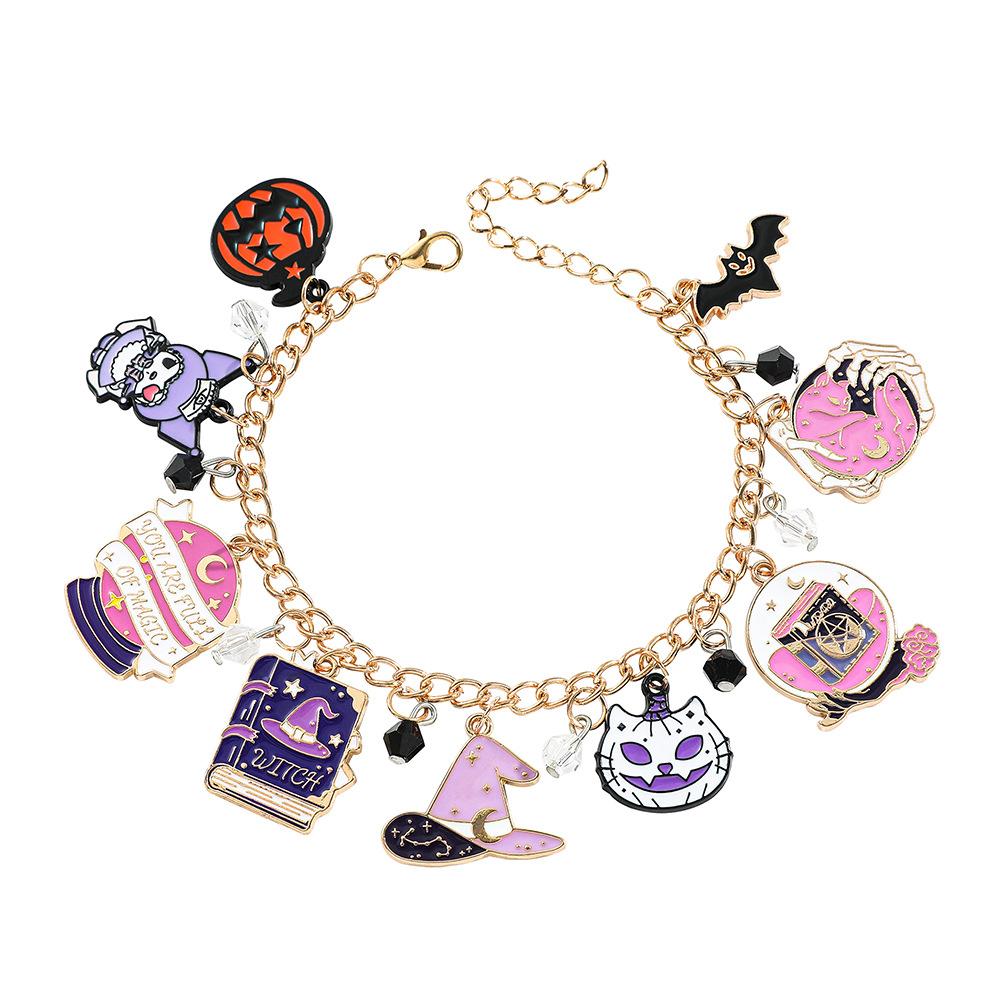 Halloween Anime Cartoon Theme Adjustable Superhero Character Bracelet Accessory