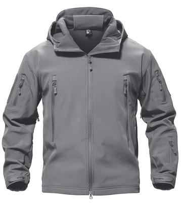 TACVASEN Tactical Military and Outdoor Outerwear for Cold Light Size 3XL Men's Jacket, Water-Repellent Windproof, Weather, Airsoft, Pockets, Hooded,