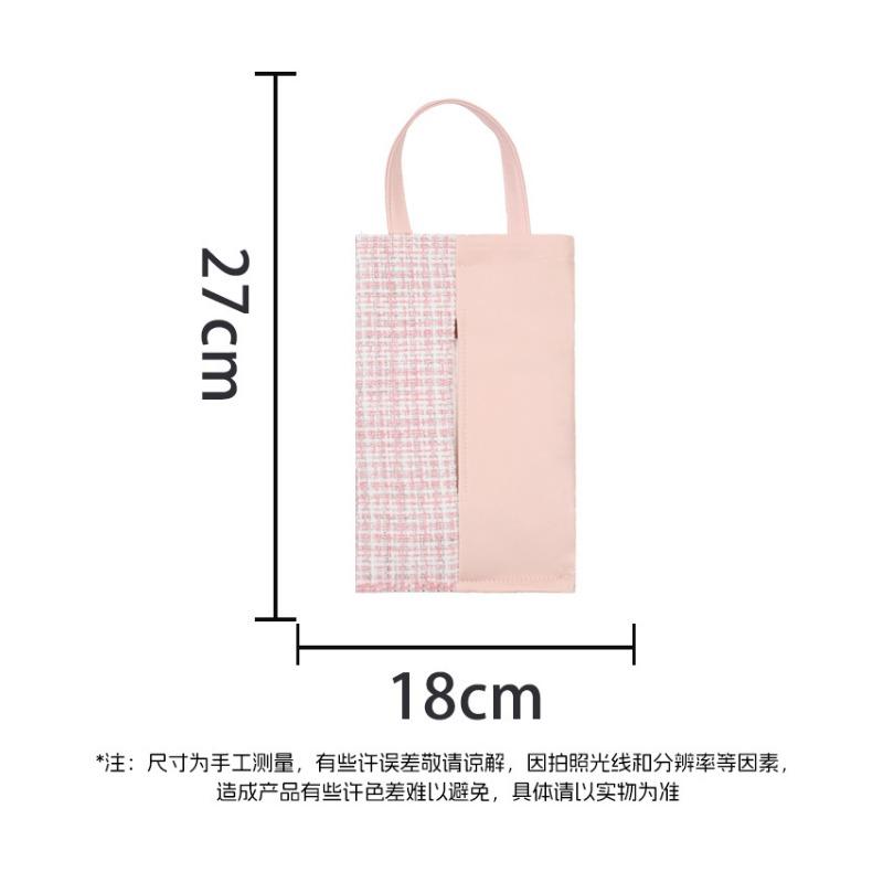 Luxury Elegant Small Fragrance Style Hanging Backseat Car Tissue Box