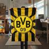 1pc Dortmund Print Flannel Blanket, High quality Comfortable for All Seasons, Home Decor, Warmth and Comfort, Perfect for Christmas Gifts29