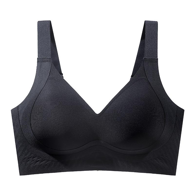 Tila Seamless Jelly Support Shaping Bra - Wirefree, Anti-Sagging, Fixed Cup for Small Chest