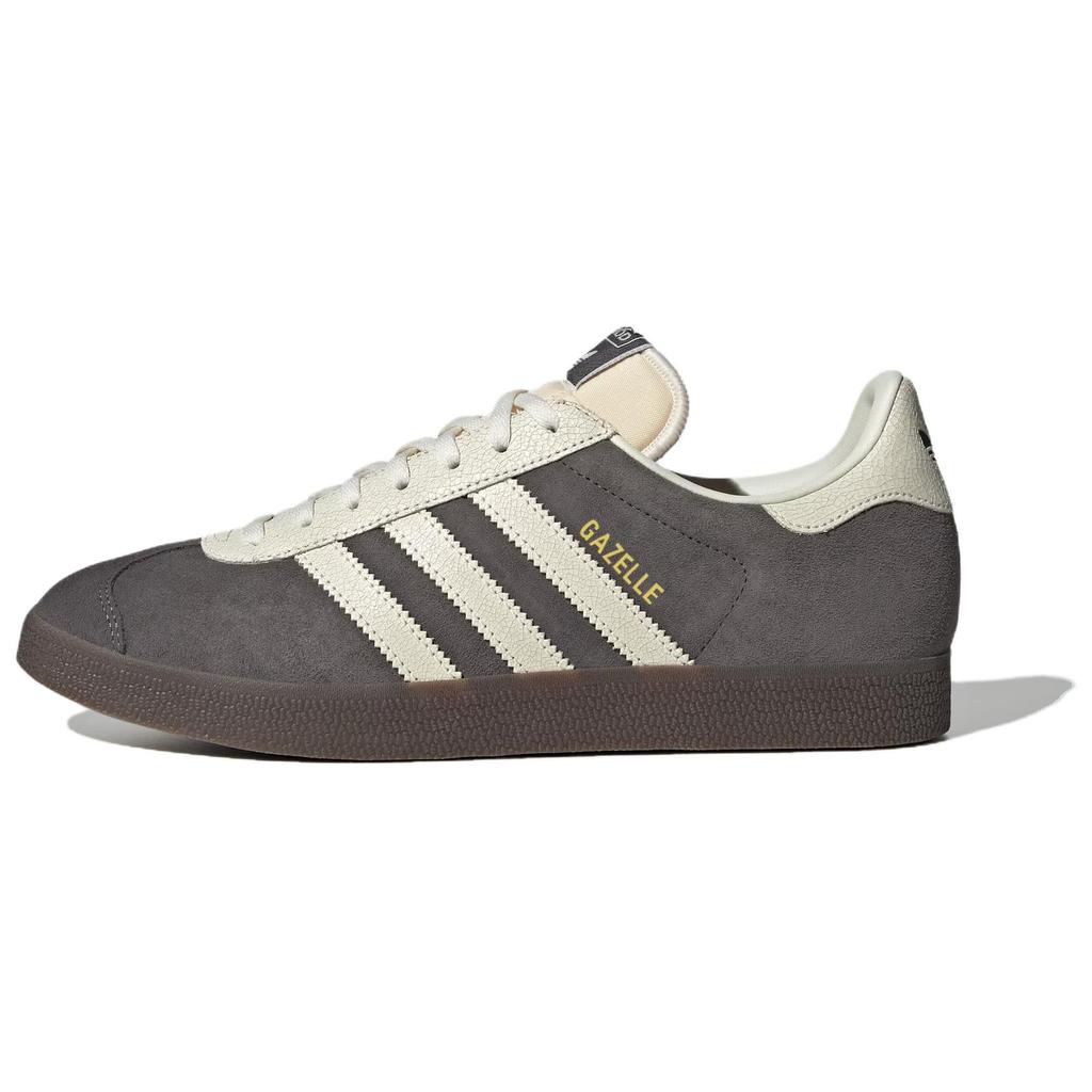 Adidas Gazelle Grey Off White Gum Unisex Sneakers Grey-Five Gum-5 JH6378