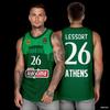 Lleno de Sentido Artístico, Chaleco de Baloncesto de Moda, Camiseta Estampada en 3D con Graffiti Creativo, Atuendo de Moda para Aficionados al Baloncesto