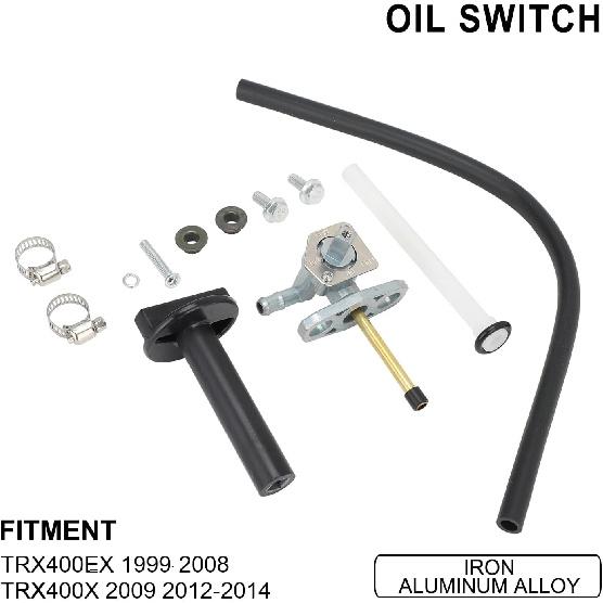 

ATV Fuel Cock Petcock Valve for TRX250 TRX350 TRX400 TRX420 TRX450 TRX500 TRX650 Recon 250 Rancher 350 400 420 Foreman 400 450 500
