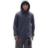 Anta Training Series Solid Color Zip-Up Hooded Versatile Casual Breathable Quick-Dry UV Protection Sun Protection Jacket Men jackets Gray 952527706-7