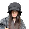 Winter Hat Women's High-end Fleece Thickened Octagonal Hat Fashion Versatile Beret Warm Painter Hat