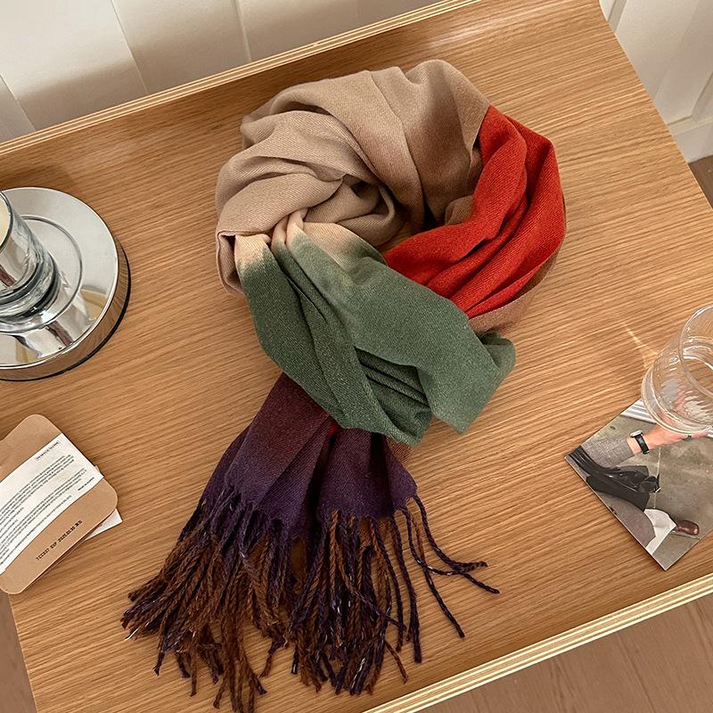 2024 New Item Versatile in Winter Korean Style Scarf
