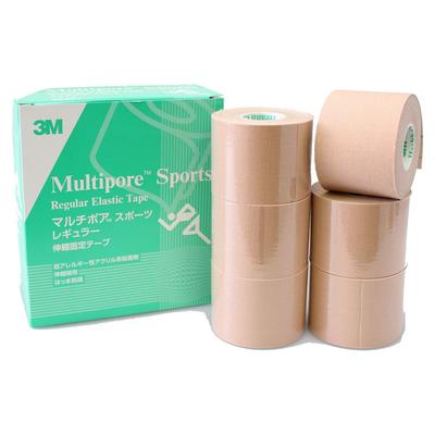 3M Kinesiology 6 274350 Taping, Multi-Pore Sports, Regular, 50mm, Rolls,