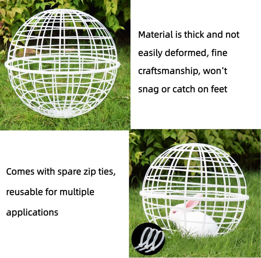 Walking Chicken Cage Plastic Spherical Chicken Cage Round Rabbits Cage Can Roll and Walk To Feed Free Range Chicken Cage