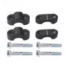For Honda XR150L Rally Handlebar Risers Bar Clamp Cover for XR650L  XR125L XR250Motorcycle Accessories Bar Mount Adapter