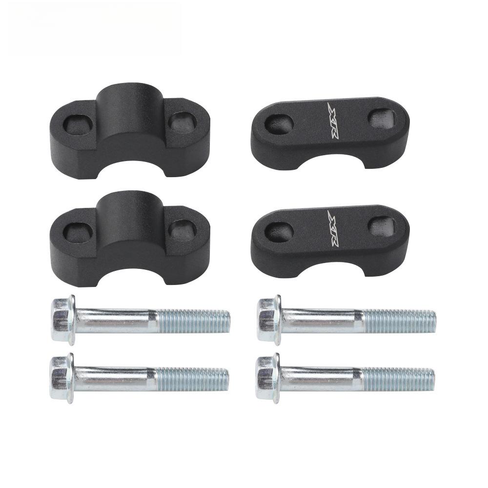For Honda XR150L Rally Handlebar Risers Bar Clamp Cover for XR650L XR125L XR250Motorcycle Accessories Bar Mount Adapter