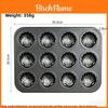 Carbon Steel Muffin Cake Pan For Home Baking And Dessert Making
