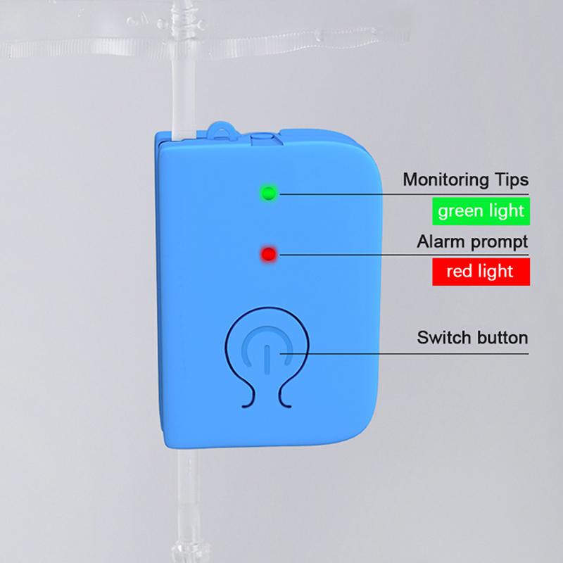 1 Adet İnfüzyon Sıvısı Hatırlatıcı Sensör Otomatik Sesli Alarm Pille Çalışan Güvenlik Bakım Cihazı Otomatik Damla Besleme Sesli Alarm