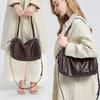 Women Retro Soft Cowhide Vintage Shoulder Bag Ladies Cow Genuine Leather Crossbody Bags Female Fashi Luxury Designer Handbags