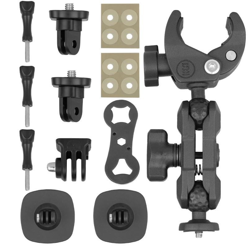 Adjustable Camera Clamp Mount for Camera Perfect for Outdoor Recording Stable Mount for Action Cameras