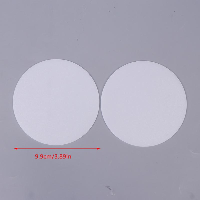 2 ks Matný akryl 35 mm 46 mm 50 mm 60 mm 65 mm 70 mm Kulaté ploché poloprůhledné stínidlo pro LED lampu Down Light Svítilna