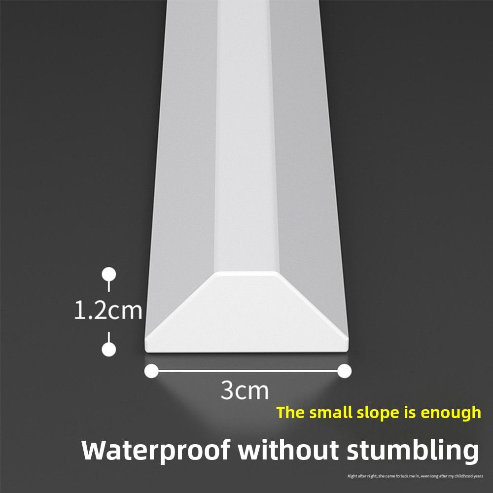 Selbstklebende Rückseite Selbstklebender Wasserstopper Duschschwellenbarriere Heimgebrauch
