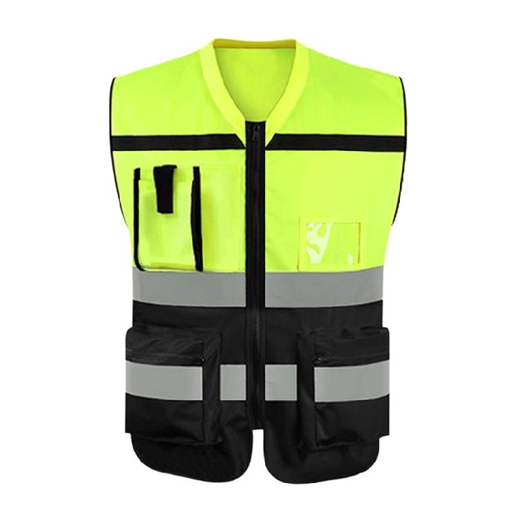 Reflective Safety Vests for Men Women High Visibility Reflective Strips Mesh Vest with Pockets