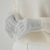 Ahre Nue Fingerhole Angora Wool Gloves _LIGHT GREY