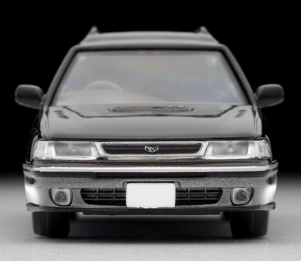 Tomica Limited Vintage Neo scale model Subaru Legacy Touring Wagon GT 1/64 (TLV-N201b) (Black/Gray) (Finished Product)