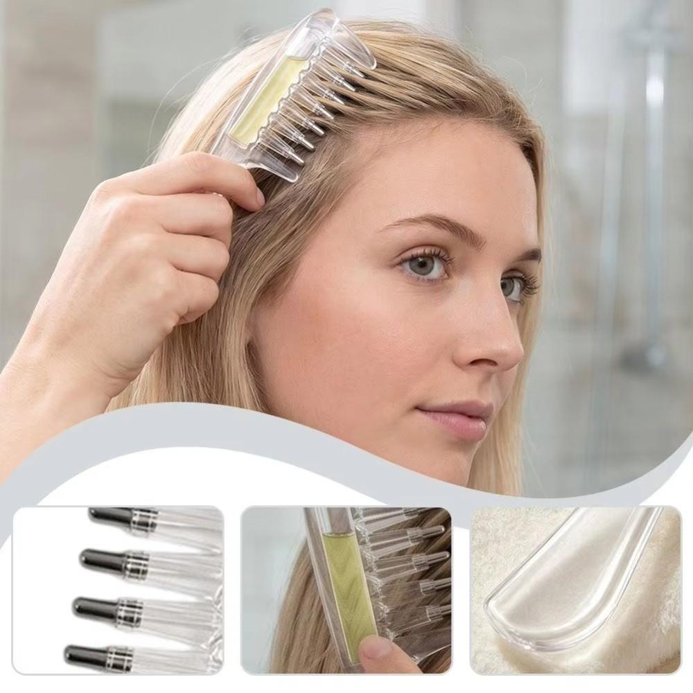 Anti-Static Hair Firming Applicator Wide-tooth Scalp Massage Comb Mother's Day