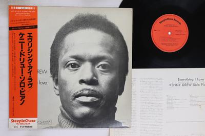 LP Record KENNY DREW  Everything I Love UPS2174 STEEPLECHASE 1983 Japan Obi Jazz Used