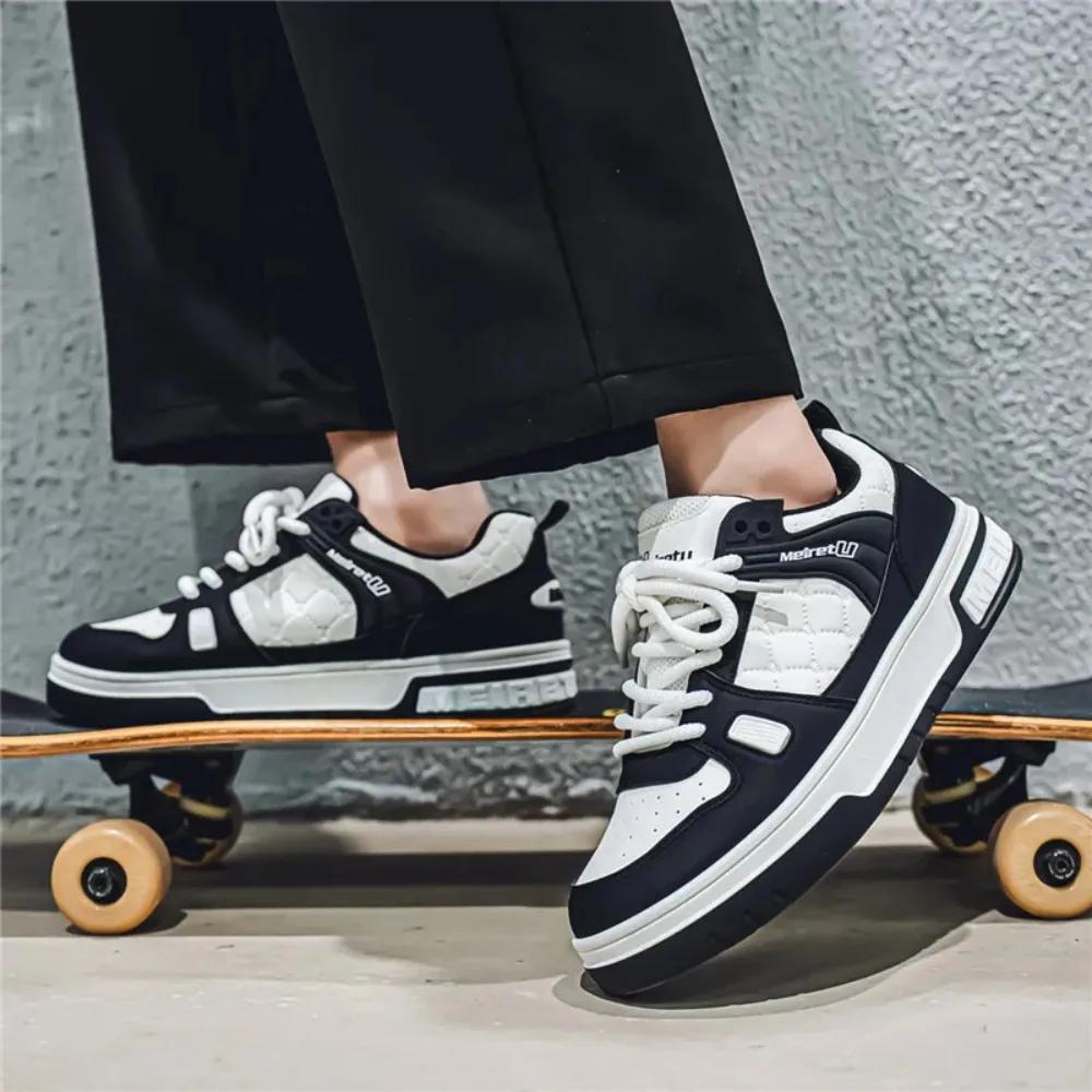 Men's sports shoes, vulcanized shoes, custom-designed sports shoes, casual outdoor street shoes, thick-soled comfortable sports