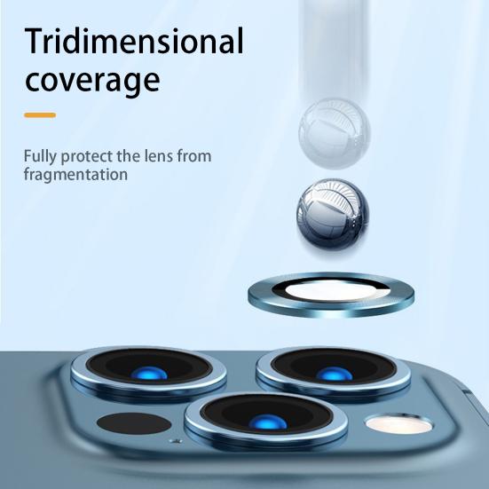 Stereometric Ultra-Thin Anti-Scratch Phone Cover Cell Phone Tempered Rear Lens Lens Glass Film For Iphone 13/13Pro/13Mini/13Pro