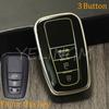 Shell Bag Car Remote Key Case Cover Protect For Toyota Prius Camry Corolla Chr C-Hr Rav4 Altis Land Cruiser Prado Avalon
